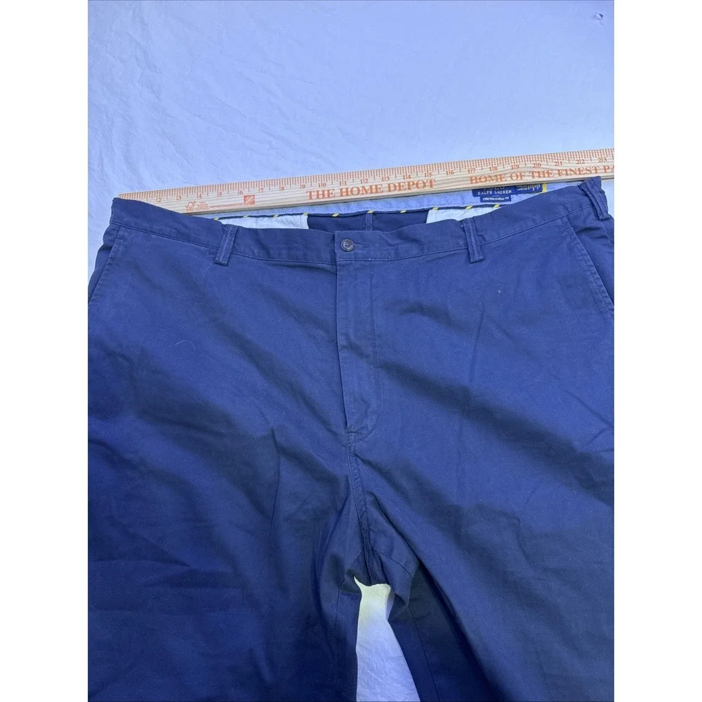 Polo Ralph Lauren The Polo Chino Men 46Bx32 Stretch Straight Fit Pants  NAVY
